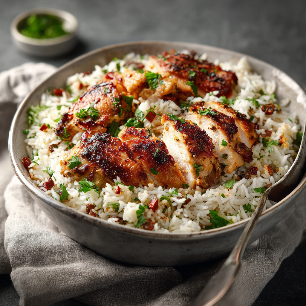 Easy One-Pan & Skillet Dinners: 21 Skillet Chicken, Beef & Keto Recipes 12 Rotisserie chicken rice skillet