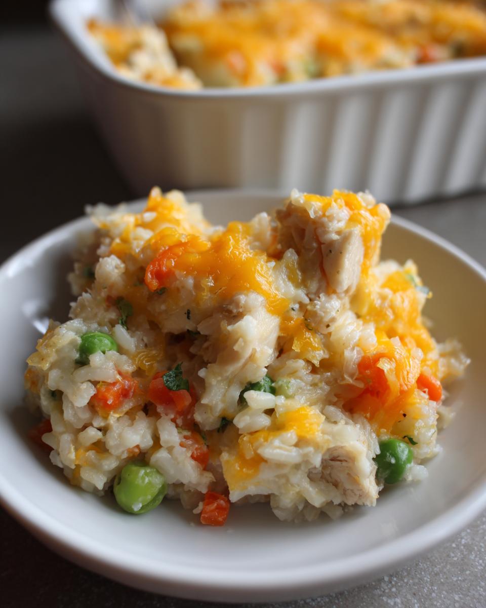 30-Minute Chicken Rice Casserole: A Quick & Delicious Meal! 5 30-Minute Chicken Rice Casserole - detail 2