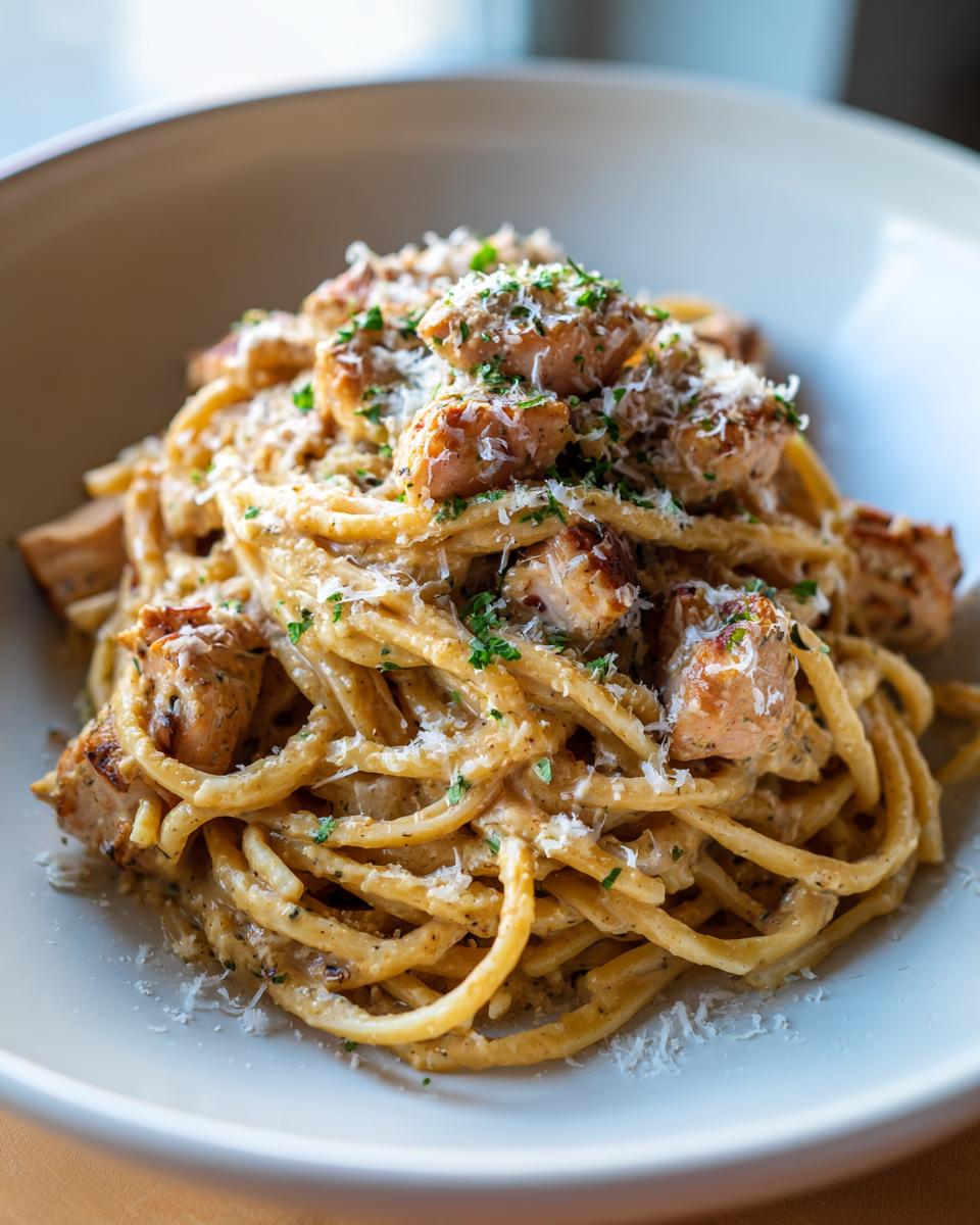Unbelievably Fast: 30-Minute Creamy Chicken Pasta! 4 30-Minute Creamy Chicken Pasta Dinner - detail 1
