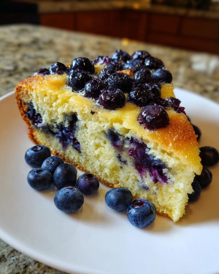 A Refreshing Lemon Blueberry Delight Dessert