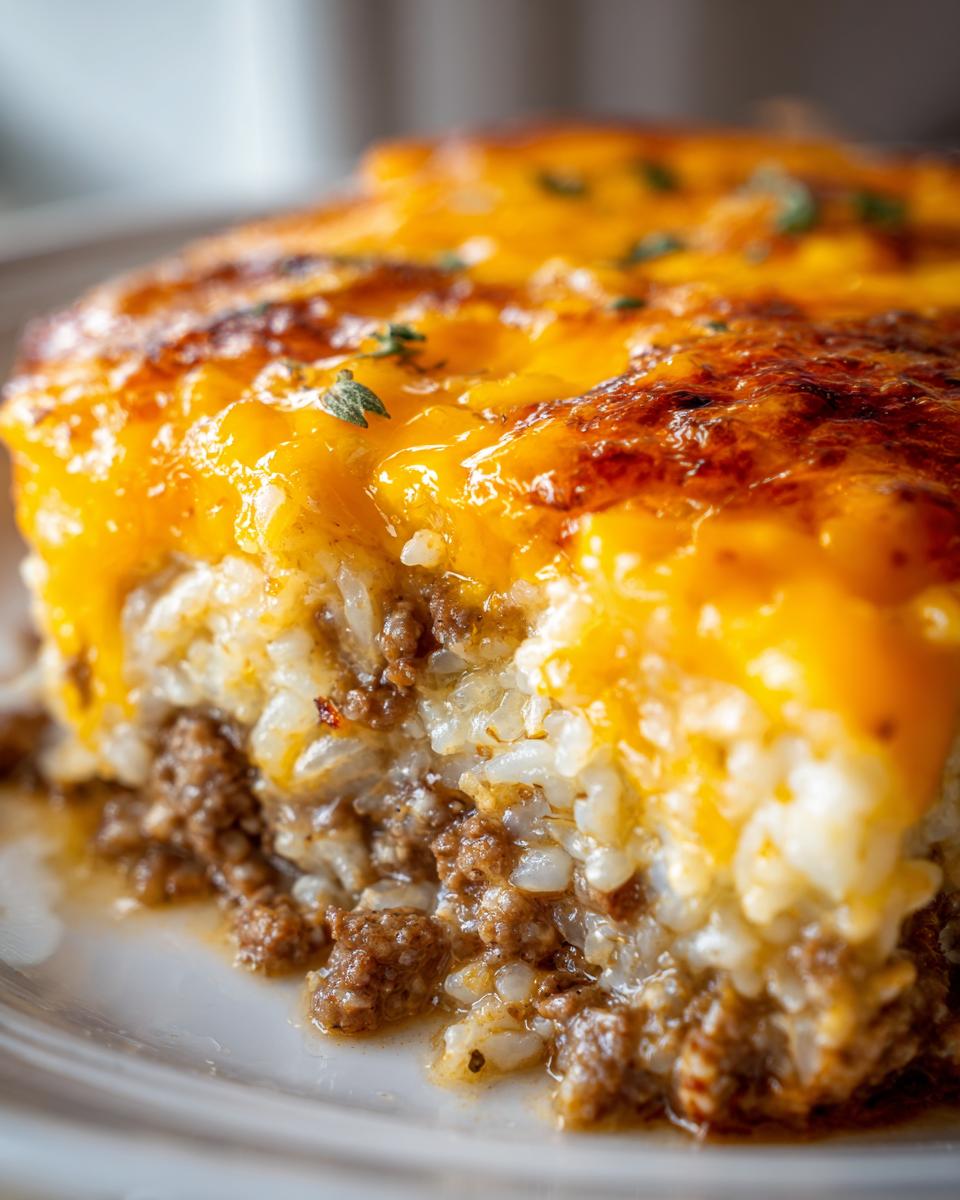 Cheesy Beef & Rice Bake, One-Pan Favorite! 5 Cheesy Beef & Rice Bake (Family Favorite) - detail 2