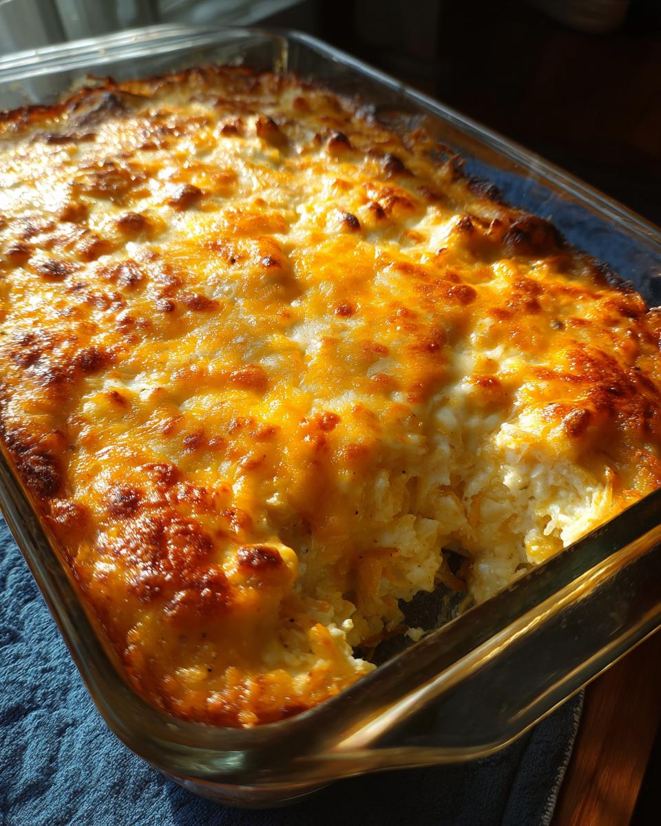 Indulge in a 1-Pan Cheesy Chicken & Hashbrown Casserole! 4 Cheesy Chicken & Hashbrown Casserole - detail 1