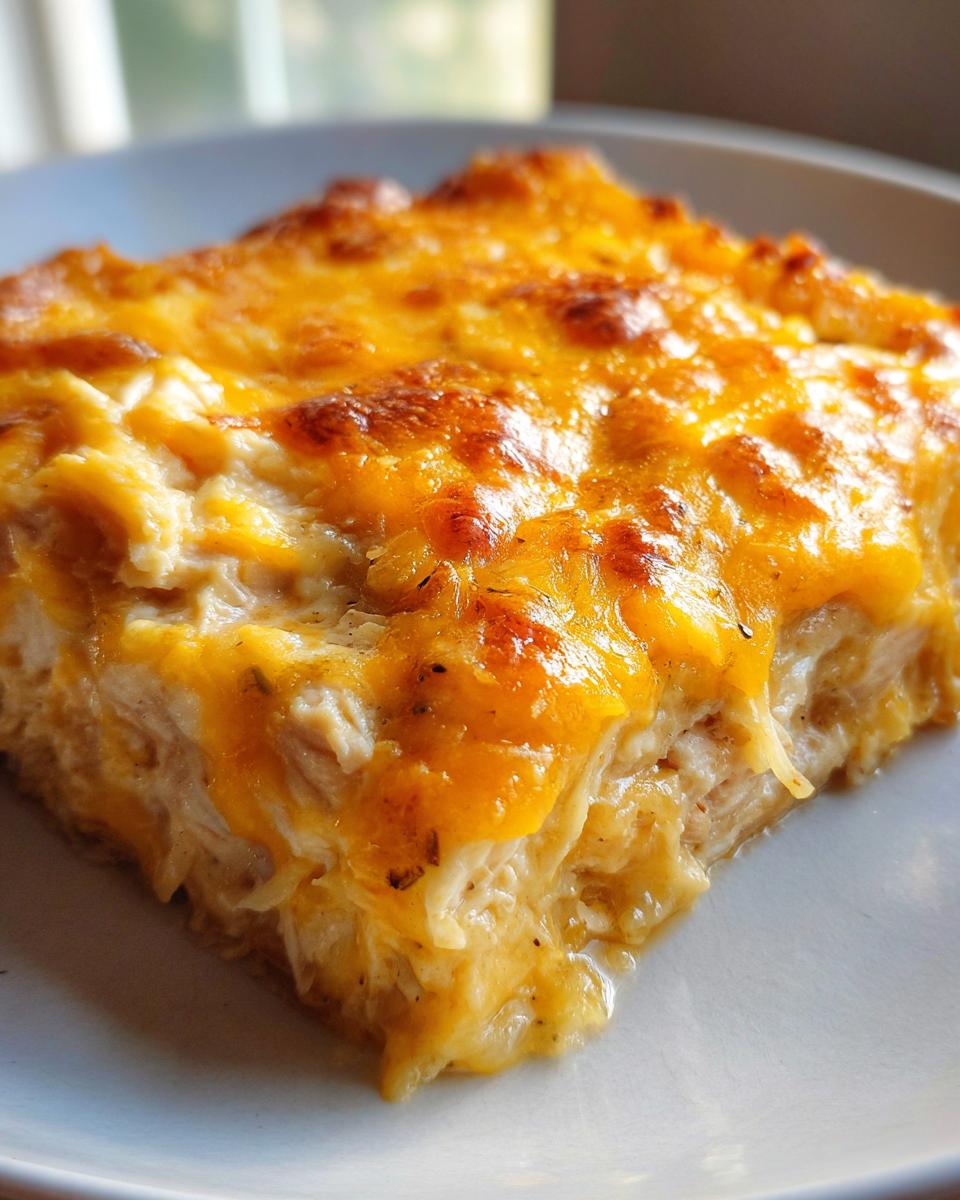 Indulge in a 1-Pan Cheesy Chicken & Hashbrown Casserole! 5 Cheesy Chicken & Hashbrown Casserole - detail 2