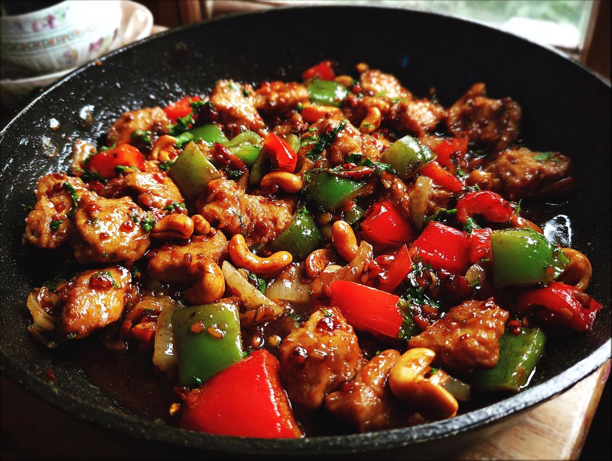 30-Min Chicken & Cashew Dinner: A Family Favorite 5 Chicken & Cashew Skillet Dinner (Weeknight Favorite) - detail 2