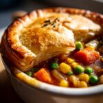 Cozy Veggie Pot Pie Soup Dinner