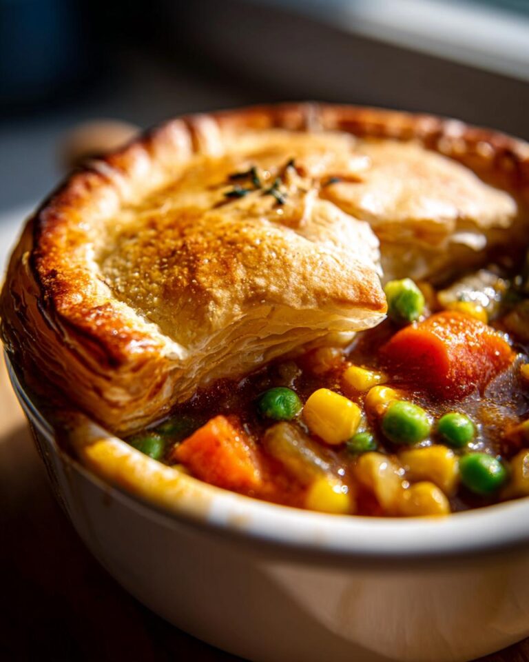 Cozy Veggie Pot Pie Soup Dinner