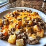 Creamy Beef & Potato Skillet (No Oven)