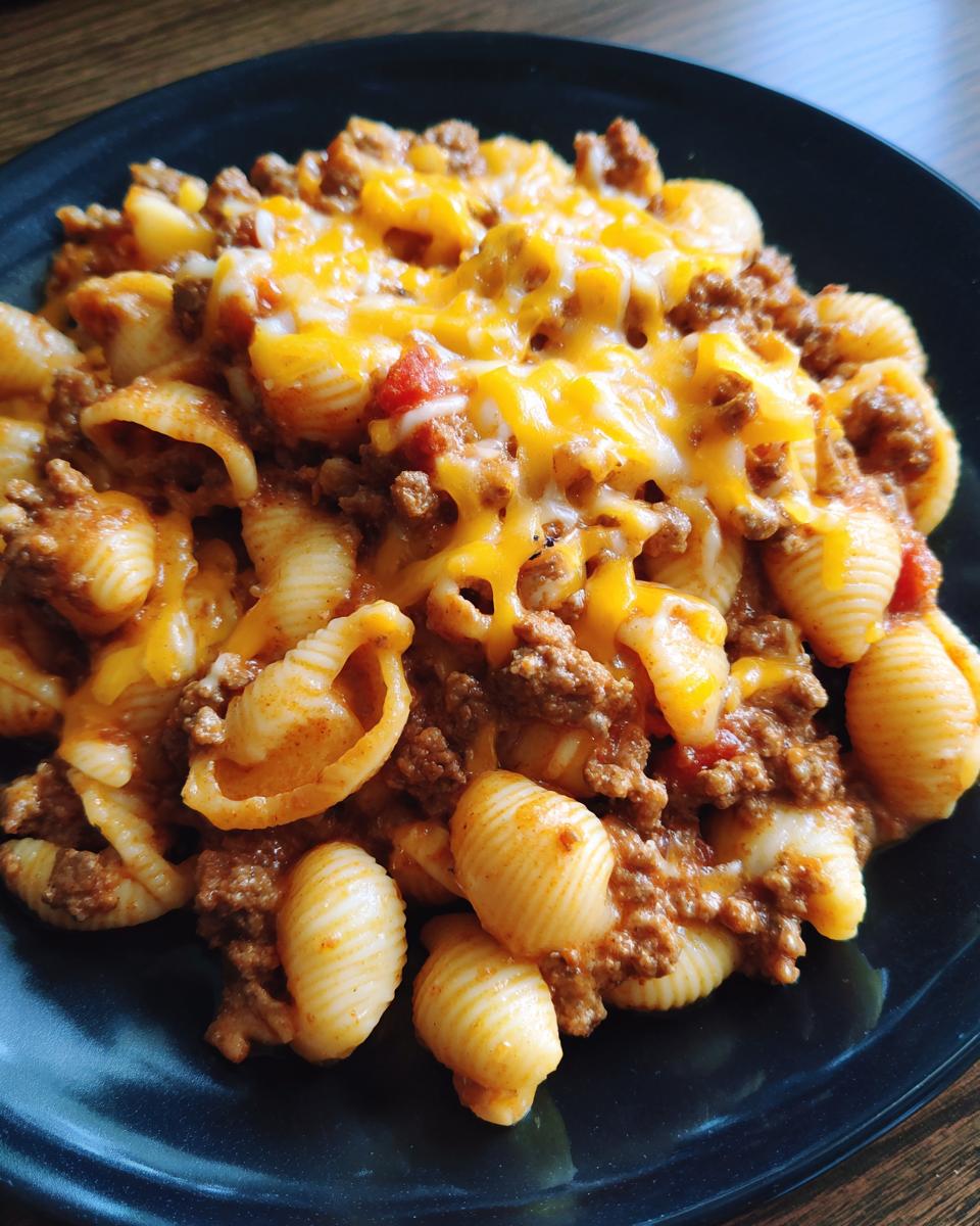 Creamy Beef & Shells Skillet (30-Min Dinner) - detail 1