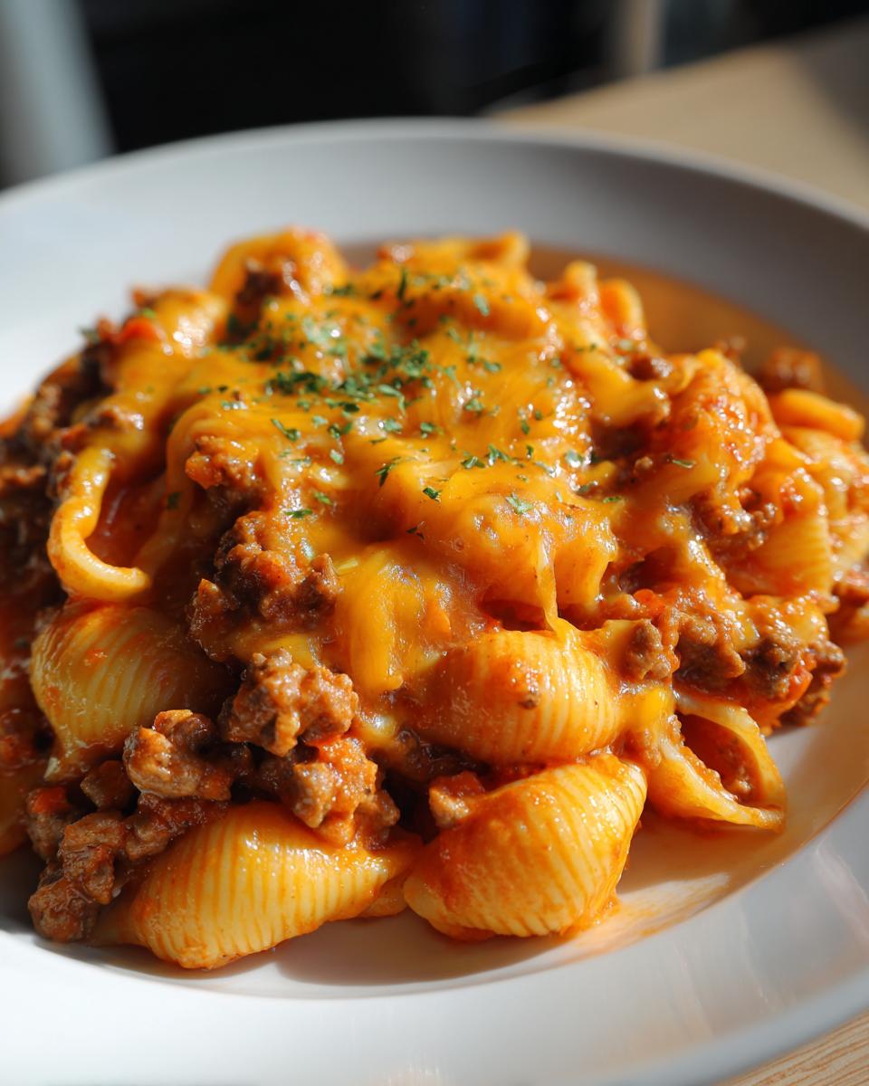 Creamy Beef & Shells Skillet (30-Min Dinner) - detail 2