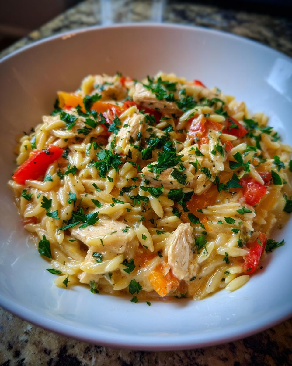 Creamy Cajun Chicken Orzo: 1 Dish, No Regrets! 4 Creamy Cajun Chicken Orzo – One Pot Dinner - detail 1
