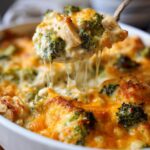 Creamy Chicken Broccoli Casserole (No Rice)