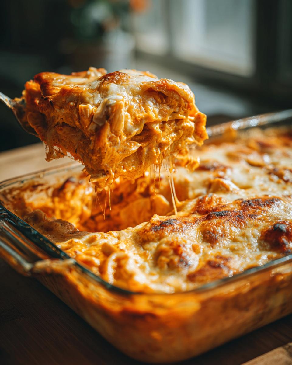 4-Step Creamy Chicken Enchilada, SO Easy & Delicious! 5 Creamy Chicken Enchilada Casserole (No Rolling) - detail 2