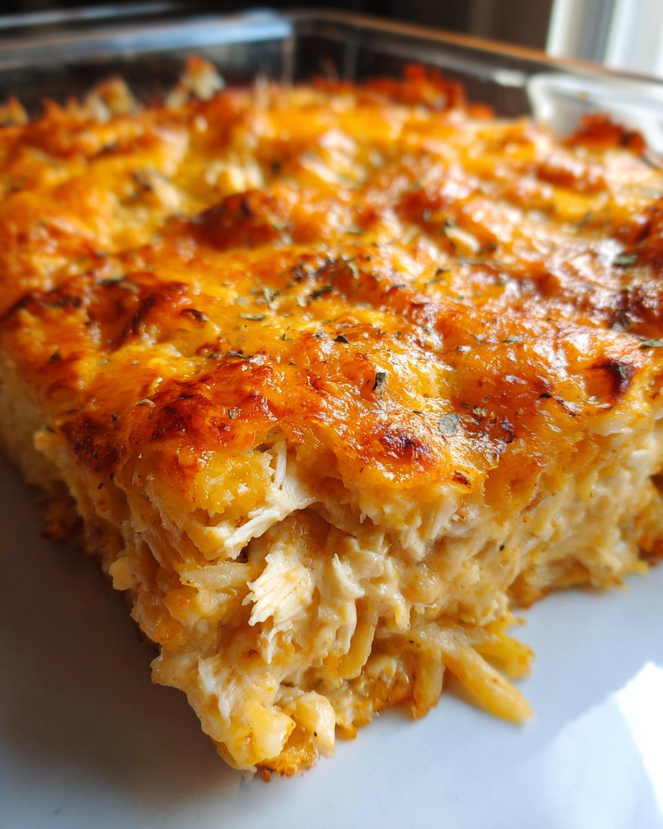 6-Ingredient Creamy Chicken & Hashbrown Bake, So Easy! 4 Creamy Chicken & Hashbrown Bake (Breakfast-for-Dinner) - detail 1