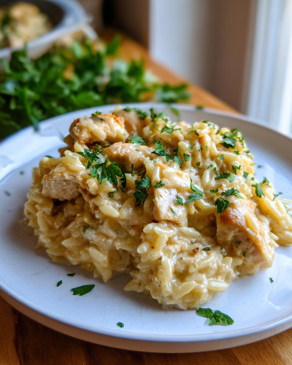 Creamy Chicken Orzo Casserole for Cozy Weeknights - detail 2