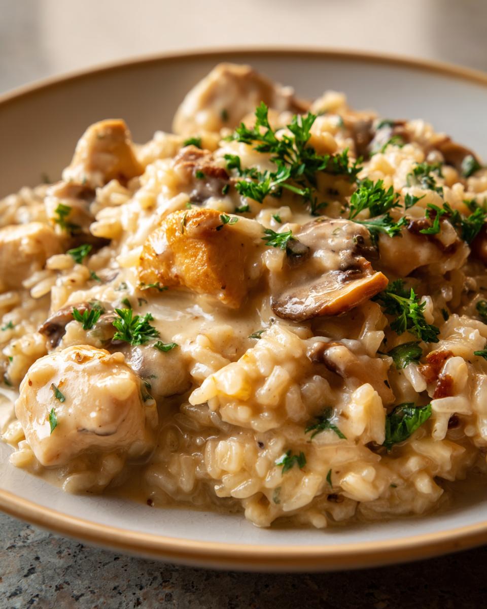 1 Creamy Chicken & Rice Skillet: Easy & Delicious! 5 Creamy Chicken & Rice Skillet (No Oven) - detail 2