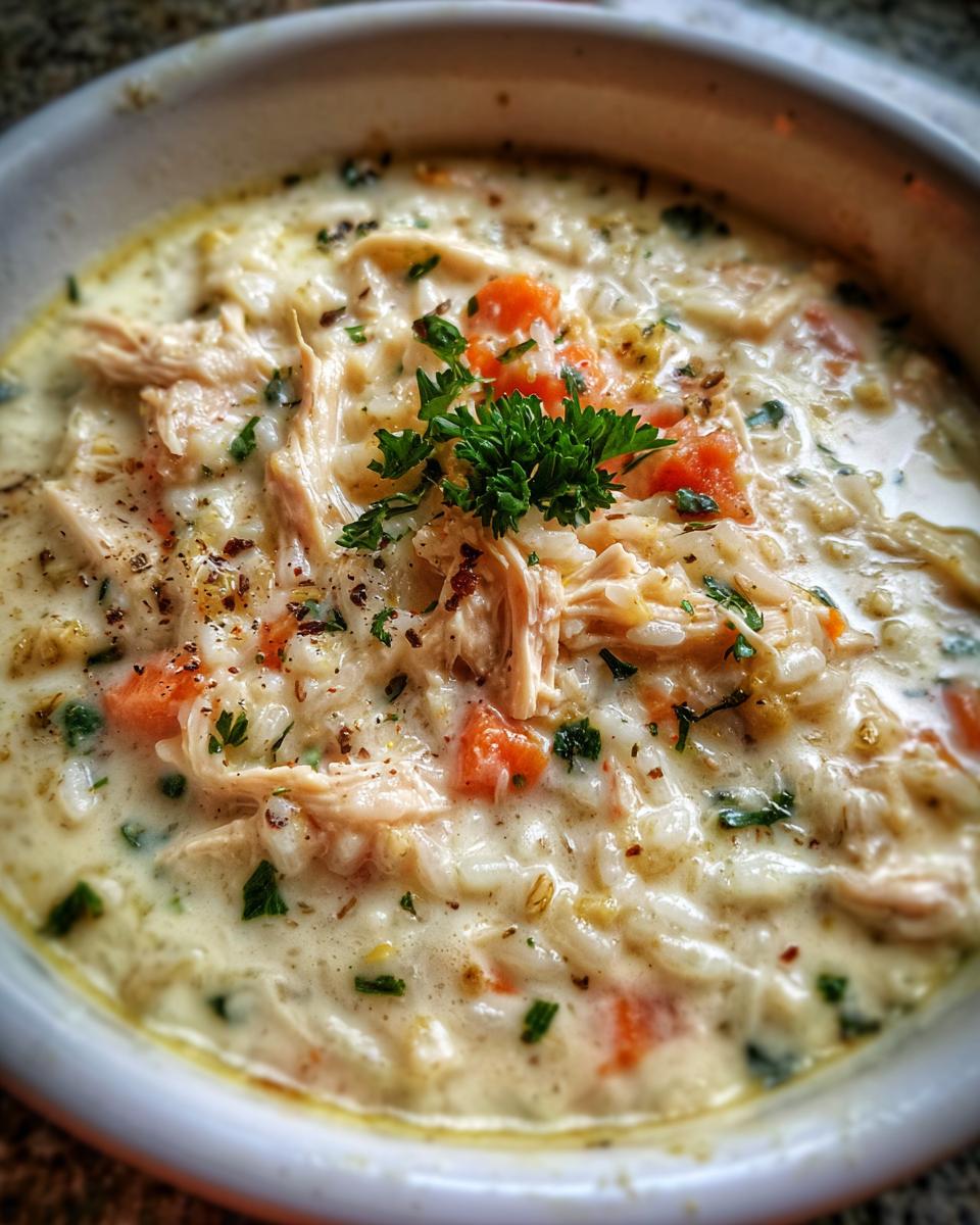 Creamy Chicken & Rice Soup: 1 Recipe to LOVE! 4 Creamy Chicken & Rice Soup (No Coconut) - detail 1