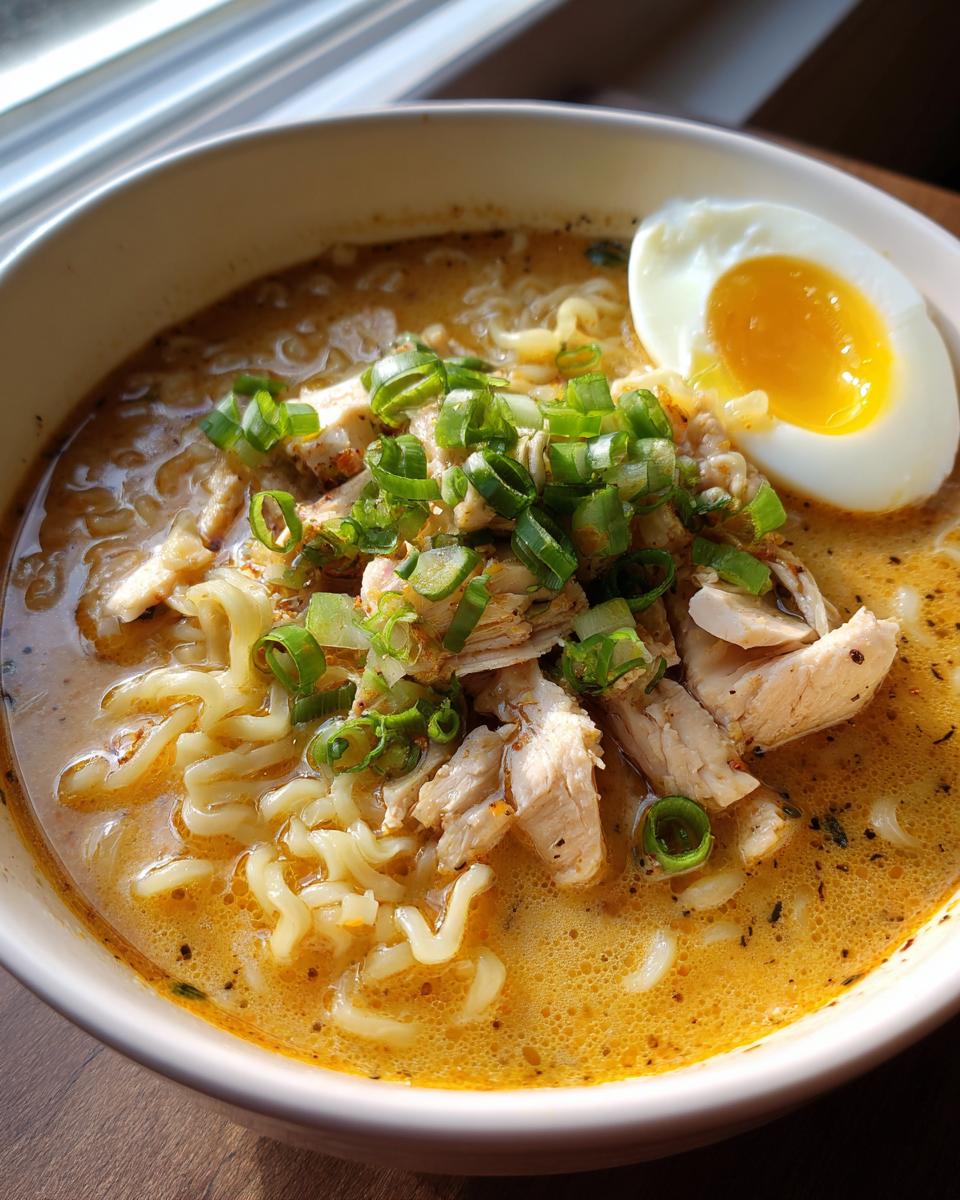 Tantalize Your Taste Buds: 30-Min **Creamy Garlic Chicken Ramen** 5 Creamy Garlic Chicken Ramen - detail 2