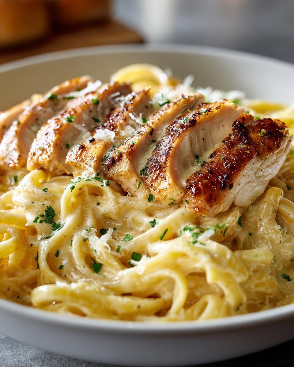 Creamy Garlic Parmesan Pasta: 5 Reasons to Love It! 5 Creamy Garlic Parmesan Chicken Pasta for Easy Dinners - detail 2