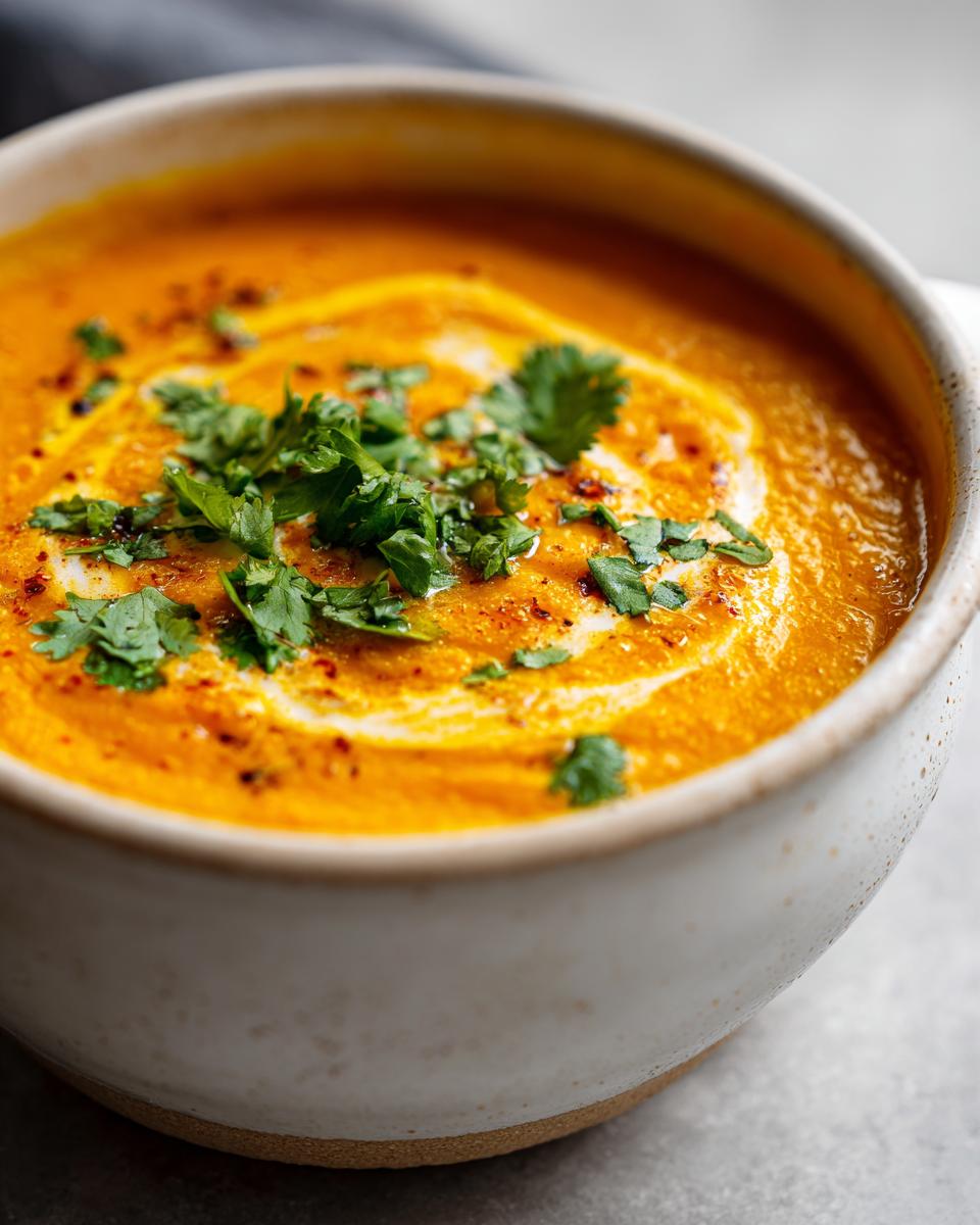 Creamy Ginger Carrot Soup: 1 Simple, Delicious Recipe! 4 Creamy Ginger Carrot Soup with Coconut Milk - detail 1