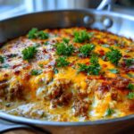 Creamy Keto Ground Beef Skillet