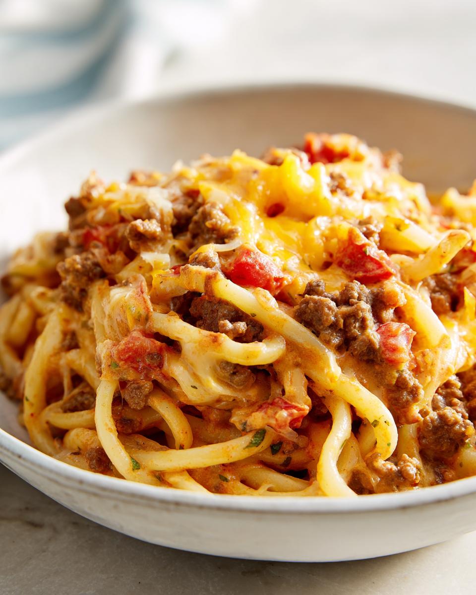 🌶️ Creamy Rotel Pasta with Ground Beef – Spicy Comfort Food - detail 2