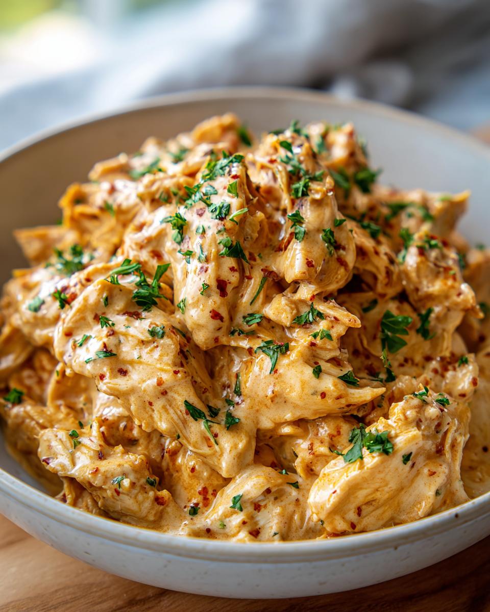 Creamy Shredded Chicken: 1 Dish, Absolute Delight! 5 Creamy Shredded Chicken Dinner Everyone Loves - detail 2