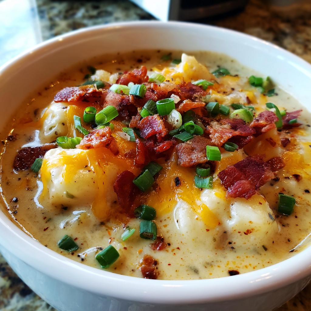 Crock Pot Crack Potato Soup – Creamy, Cheesy & Totally Addictive! - detail 2
