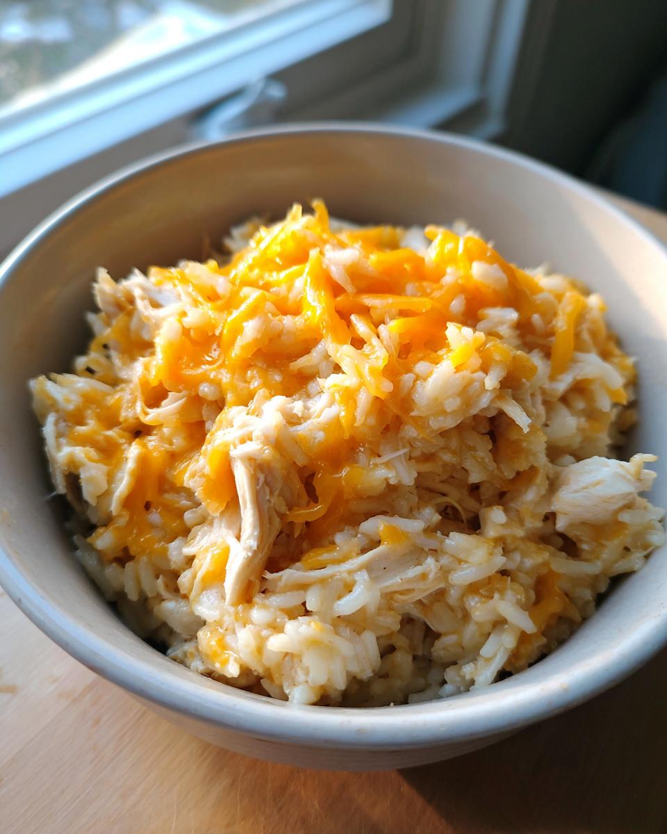 Crockpot Cheesy Chicken and Rice Dinner - detail 1