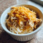 Crockpot Cheesy Chicken and Rice Dinner