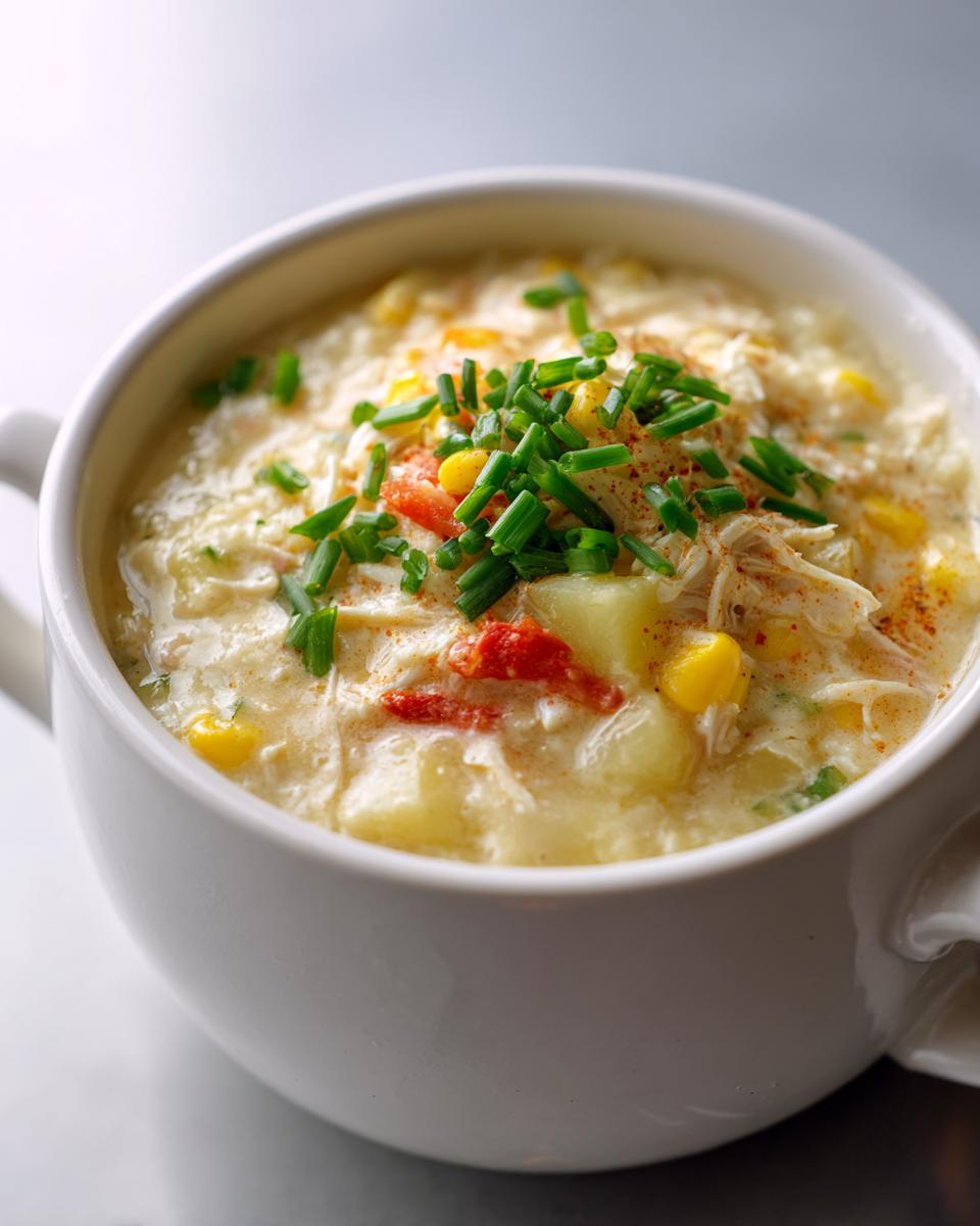 Crockpot Chicken Corn Chowder Dinner - detail 1