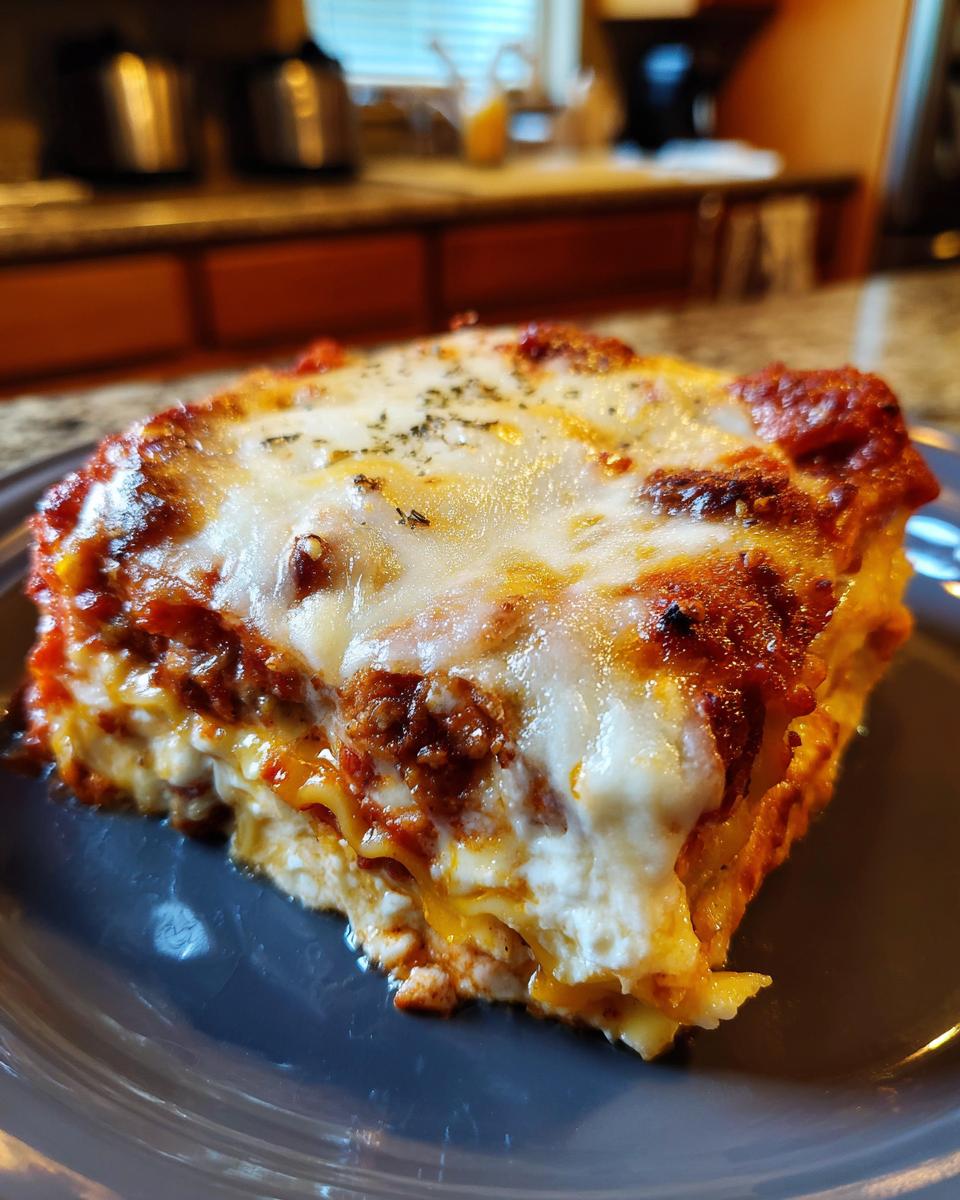 Melt-in-Your-Mouth Crockpot Ravioli Lasagna: 1 Recipe 4 Crockpot Ravioli Lasagna – The Easiest Cheesy Comfort Food! 🧀🍅 - detail 1