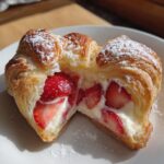 Delicious Strawberry Cream Cheese Heart Danishes for Valentine's Day Desserts