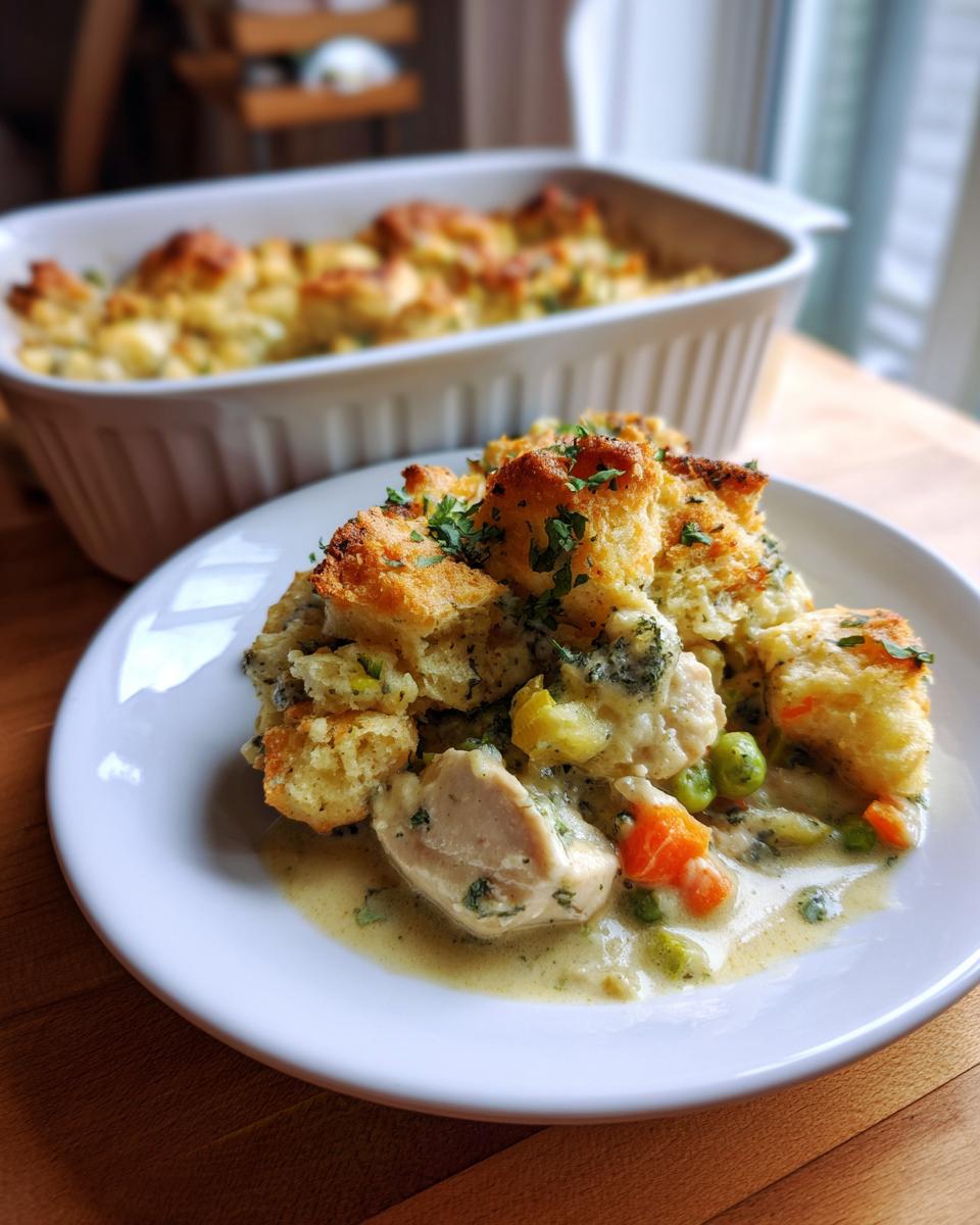 Dump-and-Bake Chicken & Stuffing Casserole - detail 2