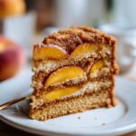 Easy Brown Sugar Peach Cake