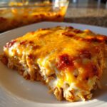 Easy Chicken Burrito Casserole
