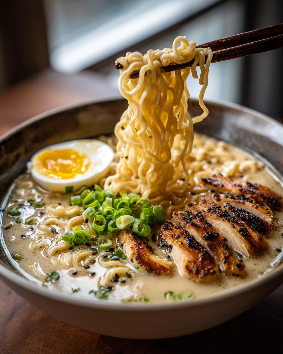 Easy Chicken Ramen with Creamy Broth - detail 1