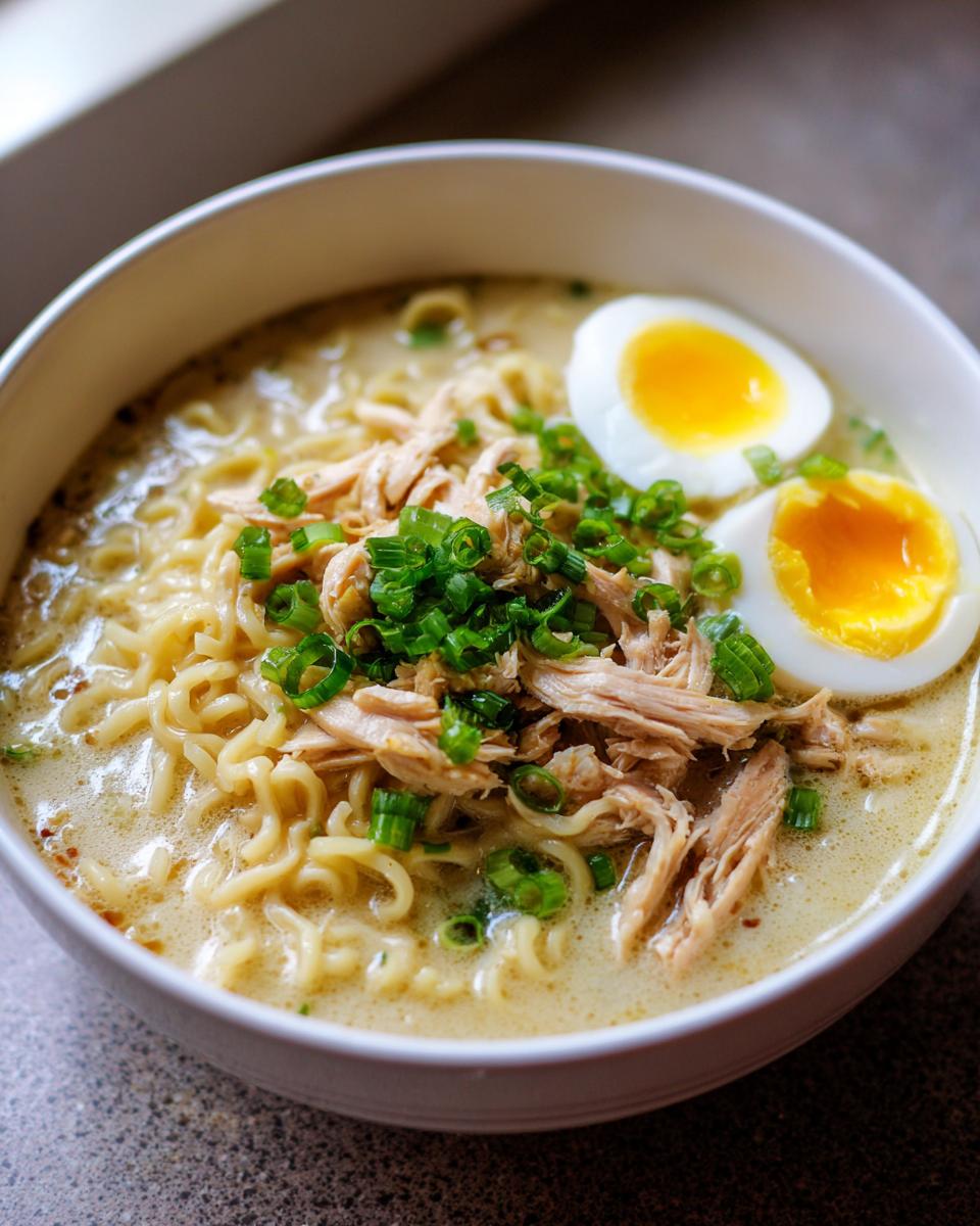 Easy Chicken Ramen with Creamy Broth - detail 2