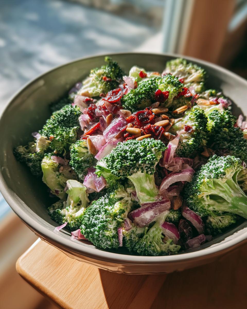 Easy Healthy Broccoli Salad: 1 Recipe to Love 4 Easy Healthy Broccoli Salad Recipe - detail 1