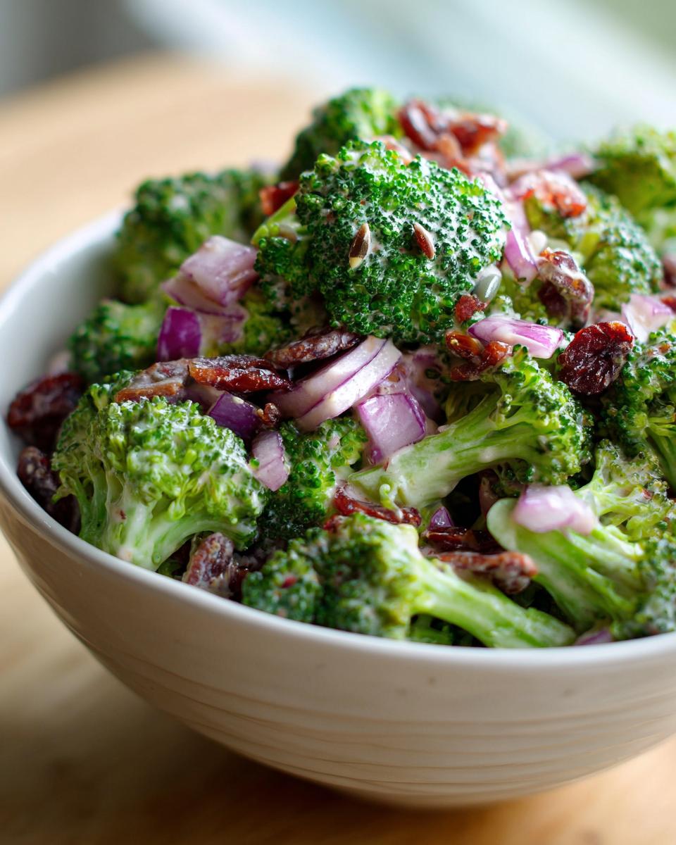 Easy Healthy Broccoli Salad: 1 Recipe to Love 5 Easy Healthy Broccoli Salad Recipe - detail 2