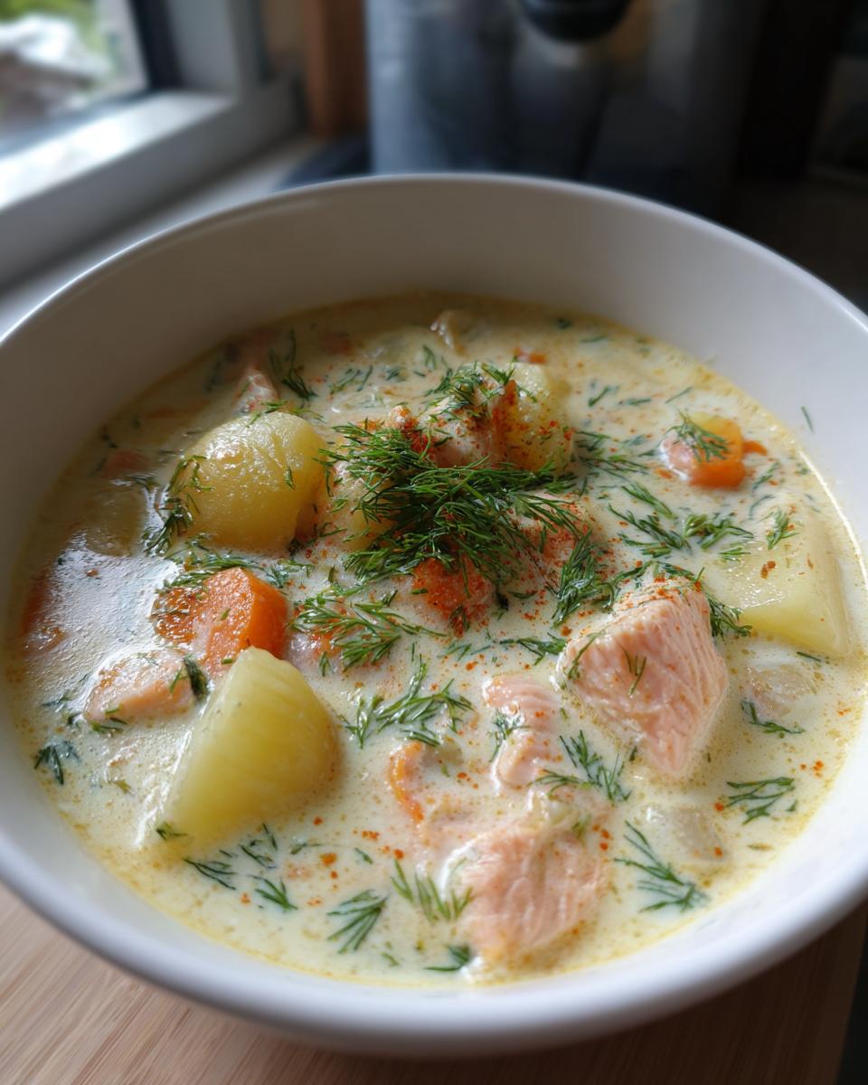 **Bad** Finnish Salmon Soup Recipe Will Make You Salivate! 5 Finnish Salmon Soup Recipe - Lohikeitto - detail 2