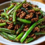 Garlic Beef & Green Bean Skillet (15 Minutes)