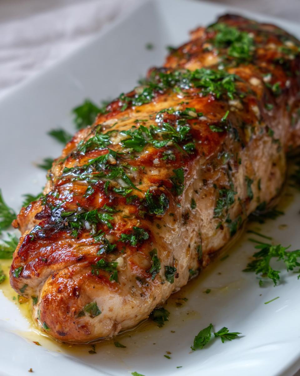 Amazing Garlic Butter Turkey Tenderloin Dinner: 4 Steps To Make 5 Garlic Butter Turkey Tenderloin Dinner - detail 2