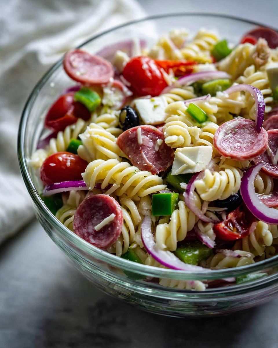 Grinder Pasta Salad - detail 1