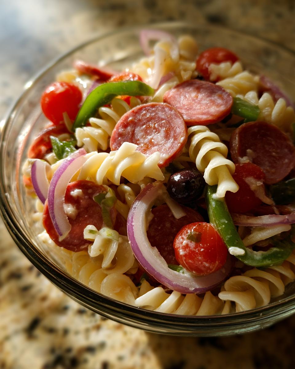 Grinder Pasta Salad - detail 2