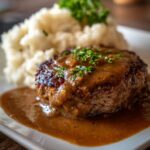 Hamburger Steak with Onion Gravy