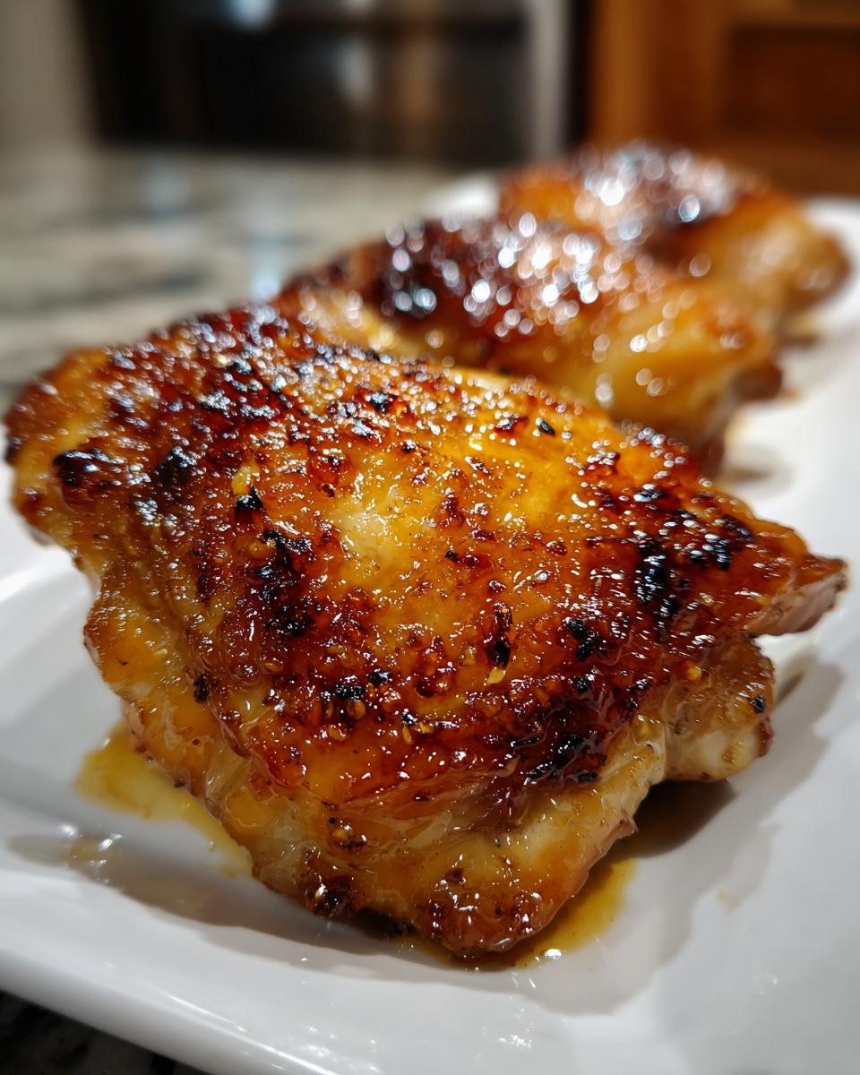Amazing Honey Garlic Chicken Thighs In Under 1 Hour! 4 Honey Garlic Chicken Thighs - detail 1