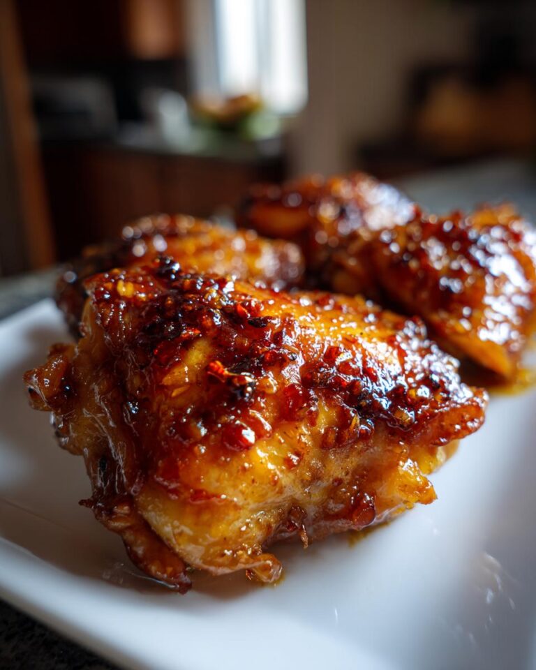 Honey Garlic Chicken Thighs