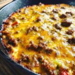 Keto Cheeseburger Skillet Dinner
