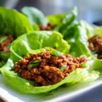 Keto Ground Beef Lettuce Wraps