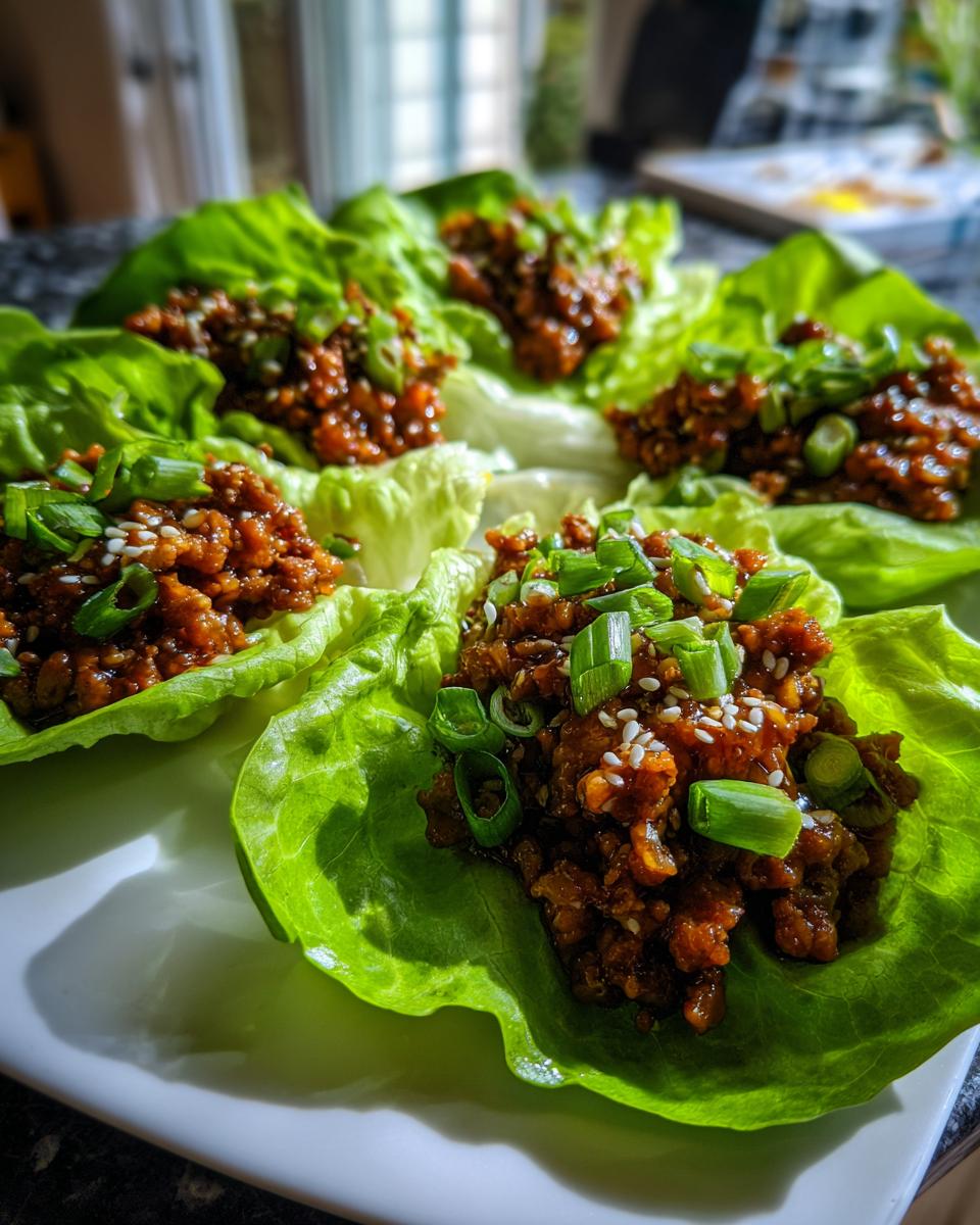 Uncover 30-Min Korean-Style Ground Beef Lettuce Wraps! 5 Korean-Style Ground Beef Lettuce Wraps - detail 2